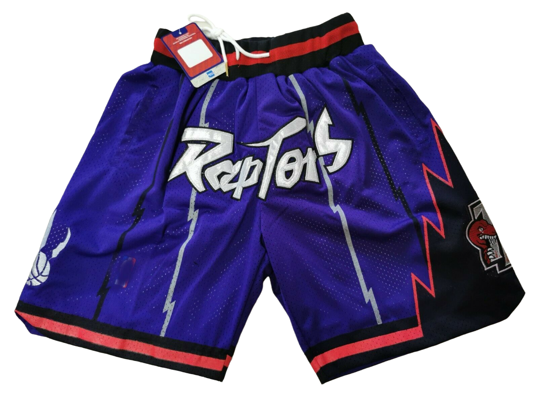 Toronto Raptors Basketball Purple Shorts - njshorts.store