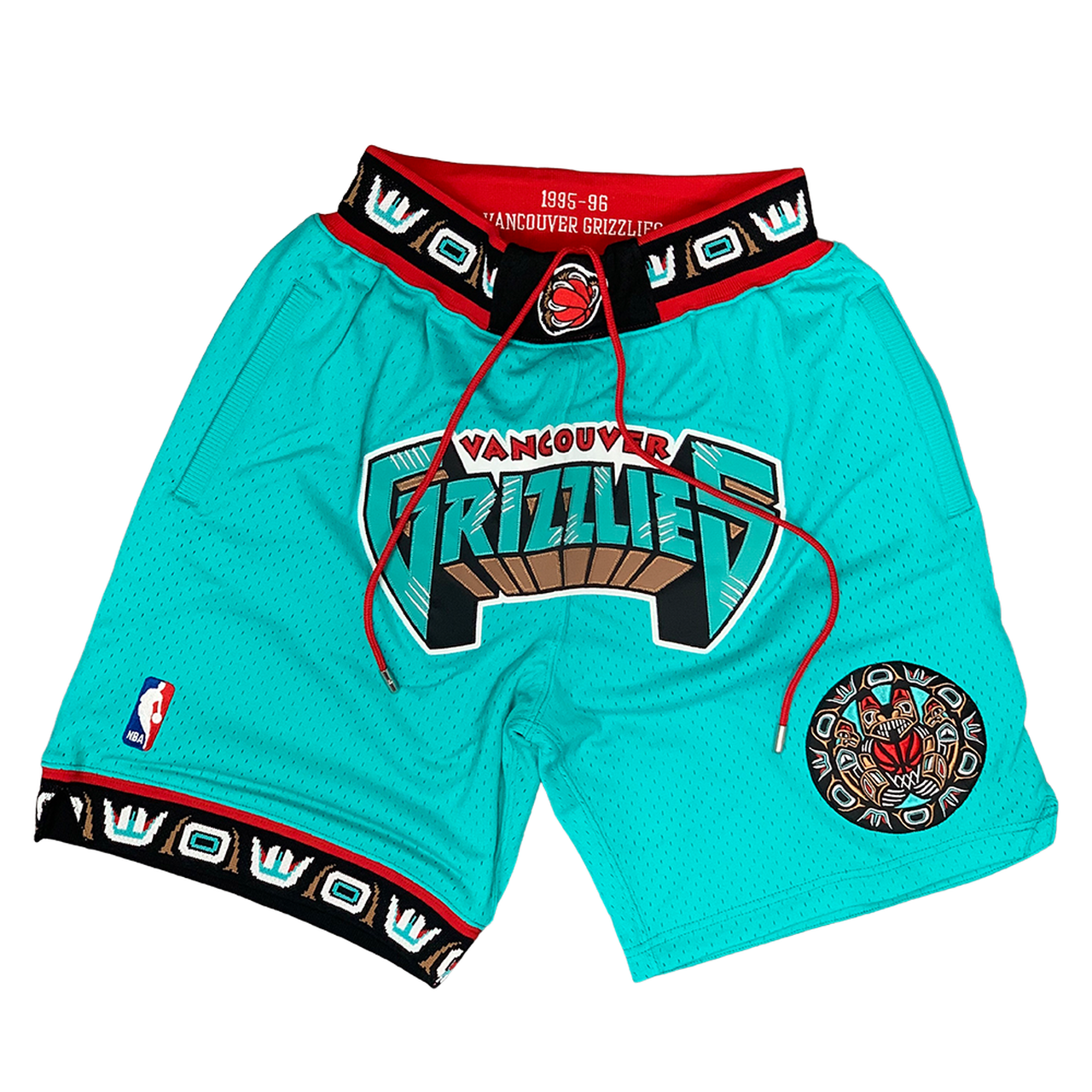Vancouver Grizzlies Basketball Shorts - njshorts.store